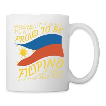 Philippines Sun Pride Filipino Flag I Gift - Mug - white - Right