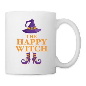 La Sorcière Heureuse - Mug blanc - blanc - Droite