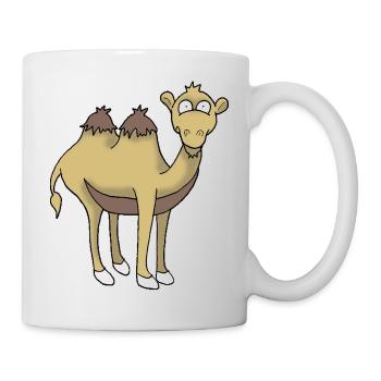 Chameau - Mug blanc - blanc - Droite