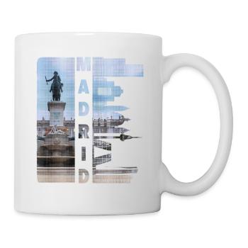 Madrid Spain City Skyline Home Love - Mug - white - Right