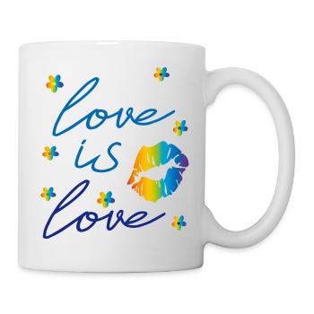 love is love, Rainbow - Mug - white - Right