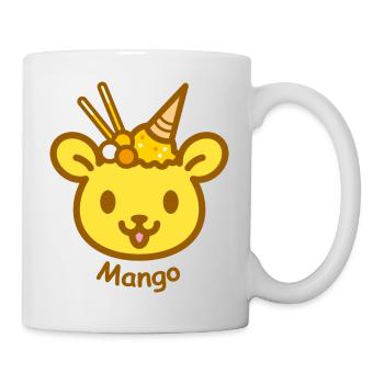 Eisbär Mango - Tasse - Weiß - Rechts