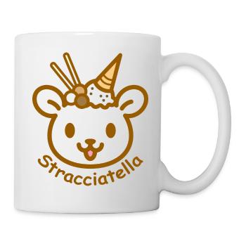 Eisbär Stracciatella - Tasse - Weiß - Rechts