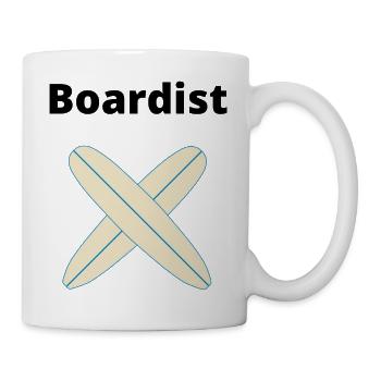 Surf boardiste - Mug blanc - blanc - Droite