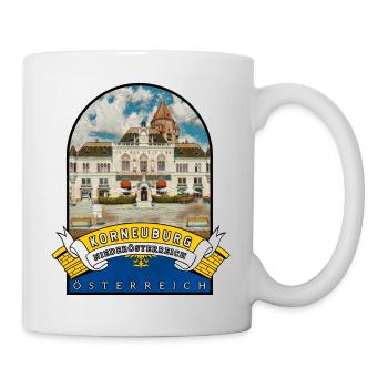 Niederösterreich Korneuburg Österreich Souvenir - Tasse - Weiß - Rechts