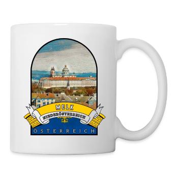 Niederösterreich Melk Österreich Souvenir - Tasse - Weiß - Rechts