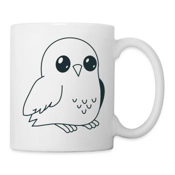Hooty Eule - Tasse - Weiß - Rechts