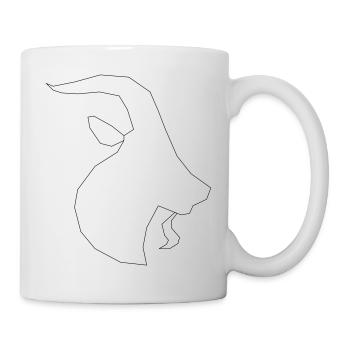 Capricorne - Mug blanc - blanc - Droite