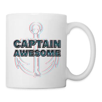 CAPTAIN AWESOME GLITCH - Tasse - Weiß - Rechts