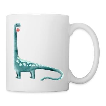 Brachiosaurus - Tasse - Weiß - Rechts