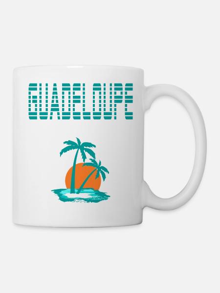 Guadeloupe - Mug blanc - blanc