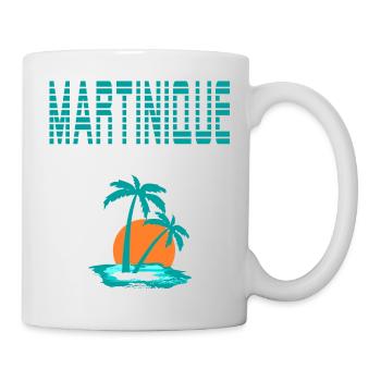 Martinique - Mug blanc - blanc - Droite