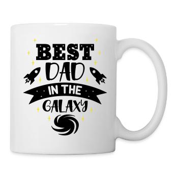 Best dad in the galaxy - Mug - white - Right