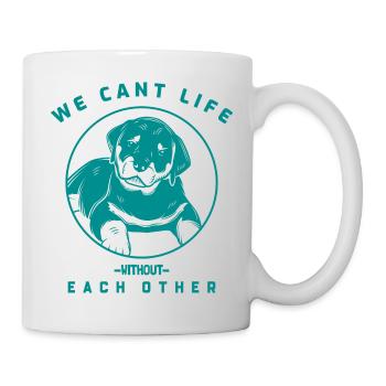 Cant live without each other - Mug - white - Right