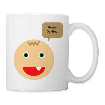 Mutterkinder aufgepasst - Tasse - Weiß - Rechts