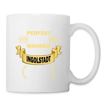 Ingolstadt Deutschland Stadt Heimat Männer Perfekt - Tasse - Weiß - Rechts