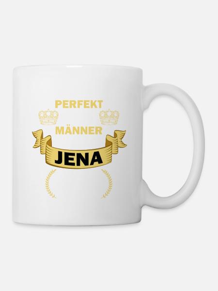Jena Deutschland Stadt Heimat Männer Perfekt - Tasse - Weiß
