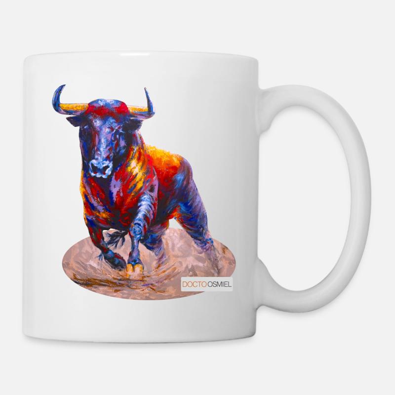 Der Stier, Krebs und Fisch - Tasse - Weiß