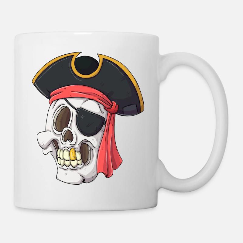Pirate cool - Mug blanc - blanc