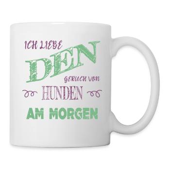 geburtstagsgeschenkidee spruch chihuahua - Tasse - Weiß - Rechts
