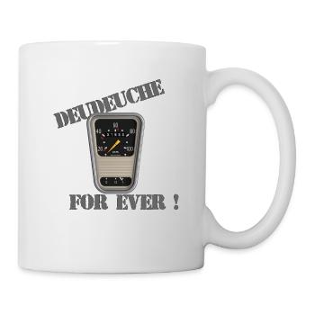 Deudeuche For Ever - Mug blanc - blanc - Droite