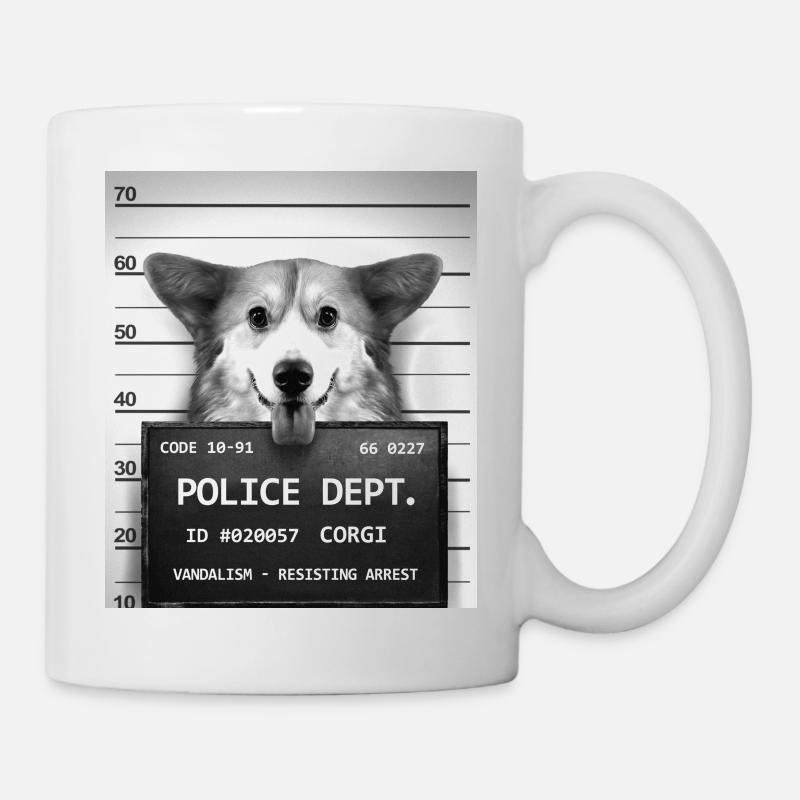 corgi - Mug blanc - blanc