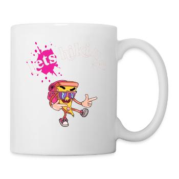 Lass uns wandern - Tasse - Weiß - Rechts