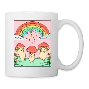 Happy Mushrooms - Mug - white - Right