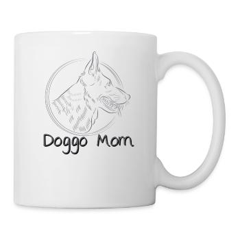 Doggo Mom - Tasse - Weiß - Rechts