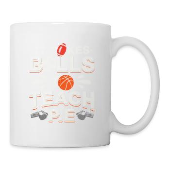 Professeur d’éducation physique - Mug blanc - blanc - Droite