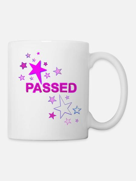 Bestanden - Tasse - Weiß