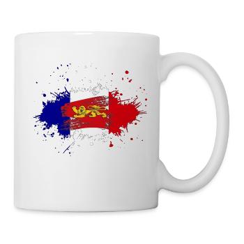 Splash Tricolore Aquitaine - Tasse - Weiß - Rechts