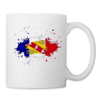 Splash Tricolore Lothringen - Tasse - Weiß - Rechts