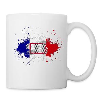 Splash Tricolore Limousin - Tasse - Weiß - Rechts