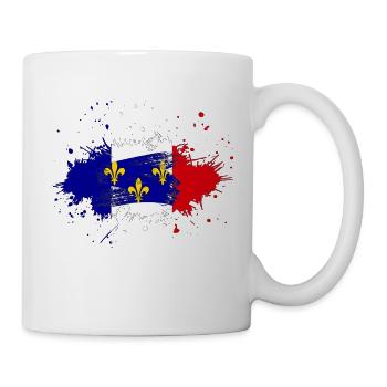Splash Tricolore Ile de France - Tasse - Weiß - Rechts