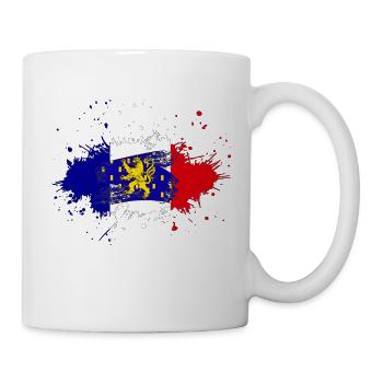 Splash Tricolore Franche Comté - Tasse - Weiß - Rechts