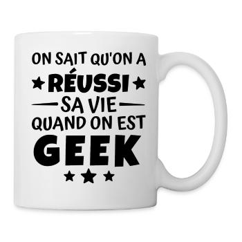 humour geek - Mug blanc - blanc - Droite