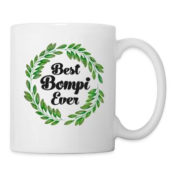 Bester Bompa Belgien Opa flämisch Vater Flandern - Tasse - Weiß - Rechts