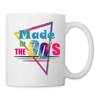 Proverbes des années 1990 Idée cadeau des années 90 - Mug blanc - blanc - Droite