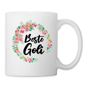 Beste Goli beste Goli Patentante Österreich - Tasse - Weiß - Rechts