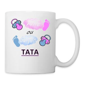 TATA - Mug blanc - blanc - Droite