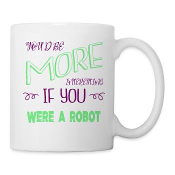 joke engineer humor quote funny quote build - Mug - white - Right