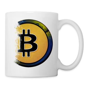 Bitcoin Crypto Currency New Virtual Life 2 - Mug - white - Right