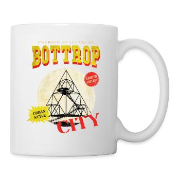 Bottrop Germany City Skyline Vintage Retro - Mug - white - Right