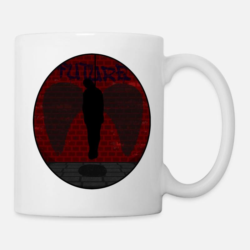 Gehängter Engel - Tasse - Weiß