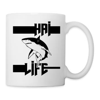 Requin hai-vie biologie marine sous-marine Requin - Mug blanc - blanc - Droite