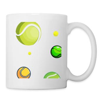 Padel - Geschenk für Padelspieler - Tasse - Weiß - Rechts