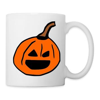 Halloween Pumpkin - Mug - white - Right