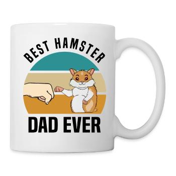 Hamster - Tasse - Weiß - Rechts