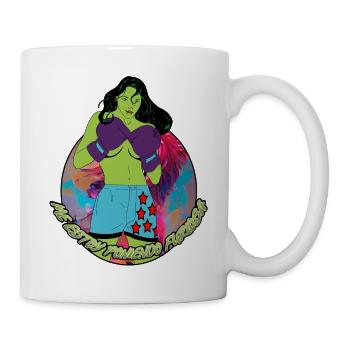 I'm getting furious - Mug - white - Right